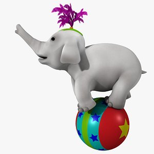 Cartoon Baby Elephant