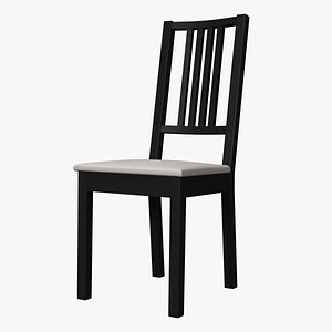 Börje Chair Brown Black Kungsvik Sand